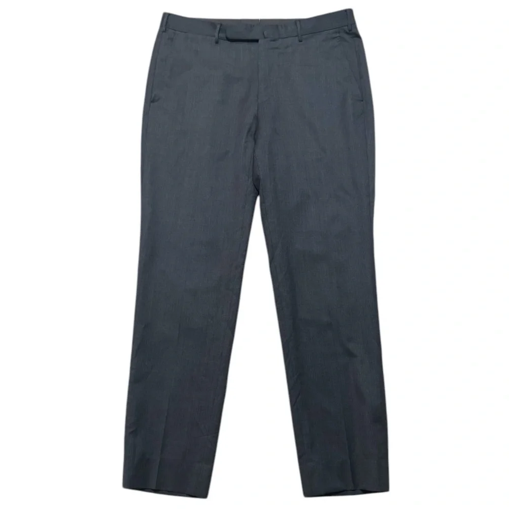 Ermenegildo Zegna Gray Slacks Pants Size 34 Micronsphere Work Business‎ Modern